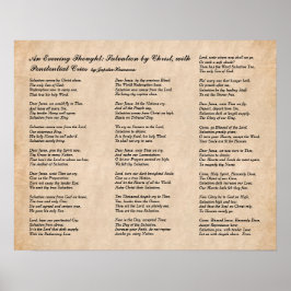 アフリカ系アメリカ人が初めて発表した詩 ポスター