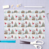 アフリカ系アメリカ人くるみ割りバレーダンサーホワイト 薄葉紙 (クラフト)