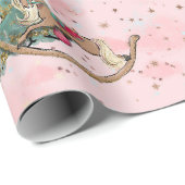 アフリカ系アメリカ人くるみ割りバレーダンスクリスマス ラッピングペーパー (ロールコーナー)