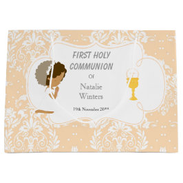 アフリカ系アメリカ人との交流に感謝 ラージペーパーバッグ