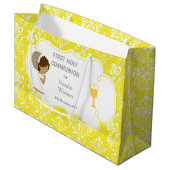 アフリカ系アメリカ人との交流に感謝 ラージペーパーバッグ (正面アングル)