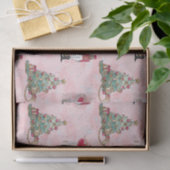 アフリカ系アメリカ人のくるみ割りバレーピンクのクリスマス 薄葉紙 (ギフト)