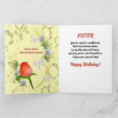 アフリカ系アメリカ人のアフリカ系誕生日カード カード (内部)