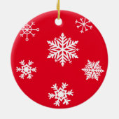 アフリカ系アメリカ人のサンタクリスマス、クロース夫妻 セラミックオーナメント (裏面)