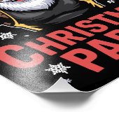 アフリカ系アメリカ人のサンタクロースのクリスマス パジャマ フォトプリント            (角)