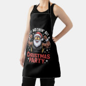 アフリカ系アメリカ人のサンタクロース クリスマスパジャマ エプロン (インサイチュ)