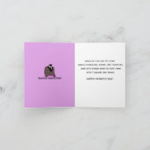 アフリカ系アメリカ人のスーツとネクタイ父の日 カード (内部)