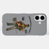アフリカ系アメリカ人のソフトウェアエンジニア ギタリスト Case-Mate iPhoneケース (裏面 (横))