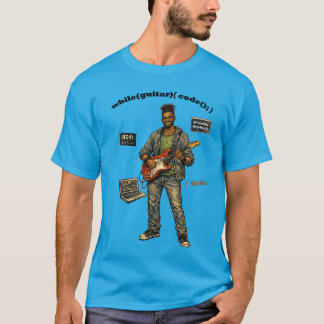 アフリカ系アメリカ人のソフトウェアエンジニア ギタリスト Tシャツ