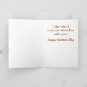 アフリカ系アメリカ人のバレンタインデー・カード カード (内部)