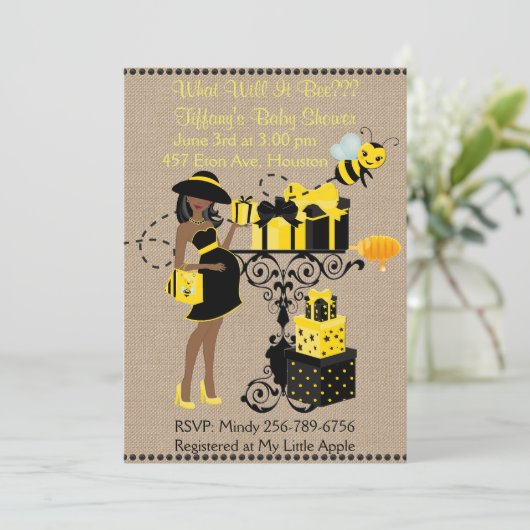 アフリカ系アメリカ人のベビーが示すもの 招待状 (スタンド正面)