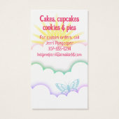 アフリカ系アメリカ人のベーカー職人シェフ魔法妖精 (裏面)