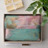 アフリカ系アメリカ人のマティーニ・デコpage付き女性 薄葉紙 (ギフト)