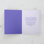 アフリカ系アメリカ人のママと息子 ハッピーマザーズデー カード (内部)