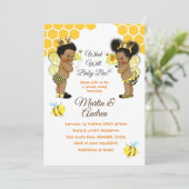 アフリカ系アメリカ人のミツバチがミツバチのパーティーを明かす 招待状 (スタンド正面)