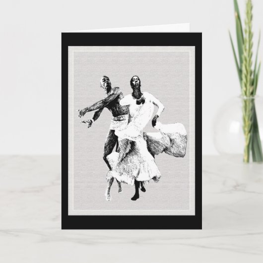 アフリカ系アメリカ人の伝統 カード (正面)