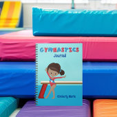 アフリカ系アメリカ人の体操少女カスタム ノートブック