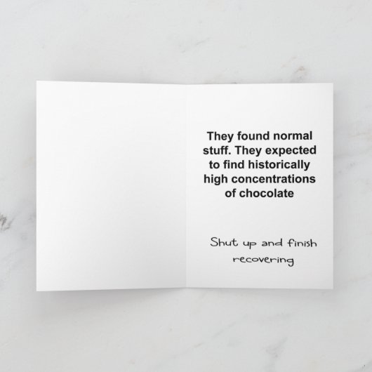 アフリカ系アメリカ人の回復 カード (内部)