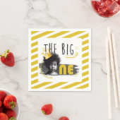 アフリカ系アメリカ人の大男の赤ちゃん スタンダードカクテルナプキン (インサイチュ)