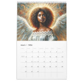 アフリカ系アメリカ人の天使カレンダー カレンダー (3月 2026)