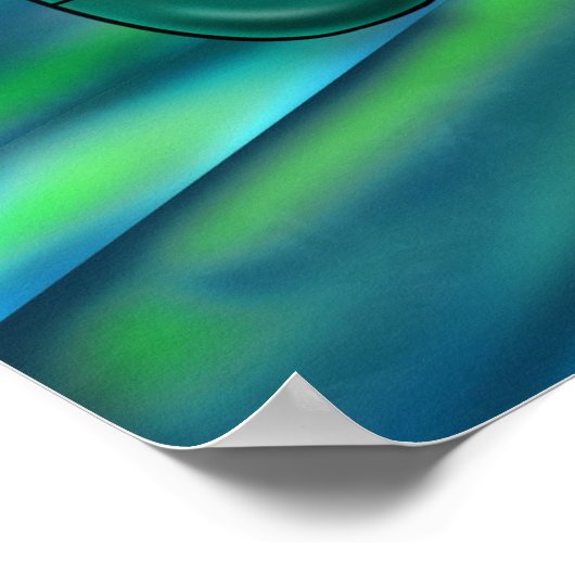 アフリカ系アメリカ人の女の子とグミベア ポスター (角)