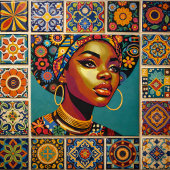 アフリカ系アメリカ人の女性芸術 タイル