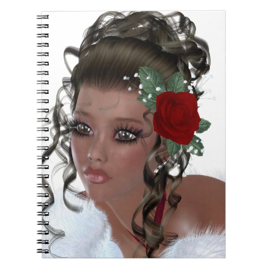 アフリカ系アメリカ人の女性 ノートブック (正面)