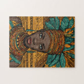 アフリカ系アメリカ人の女王 ジグソーパズル (横)