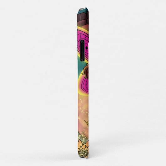 アフリカ系アメリカ人の妖精と睡蓮 Case-Mate iPhoneケース (裏面/右)