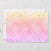 アフリカ系アメリカ人の妖精プリンセスバレリーナの詩 サンキューカード (裏面)