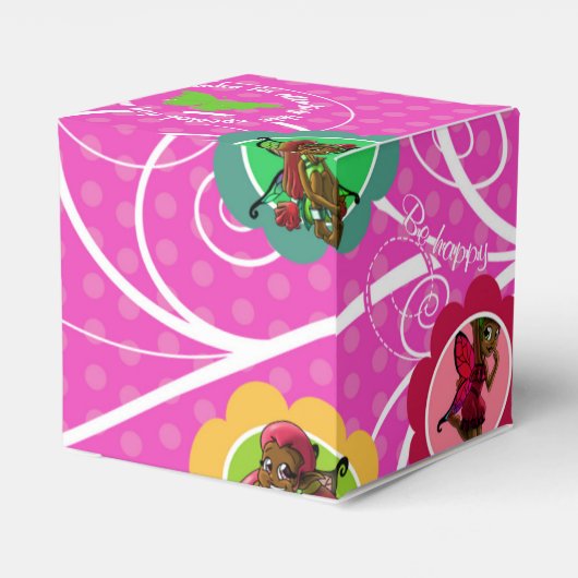 アフリカ系アメリカ人の妖精誕生日 フェイバーボックス (裏面サイド)