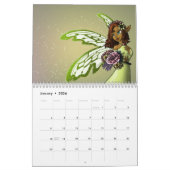 アフリカ系アメリカ人の妖精2026 カレンダー (1月 2026)