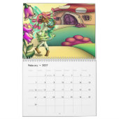 アフリカ系アメリカ人の妖精2026 カレンダー (2月 2027)
