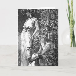 アフリカ系アメリカ人の妖精(ブライダルシャワー) 招待状