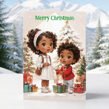 アフリカ系アメリカ人の子供たちによるクリスマスメッセージ