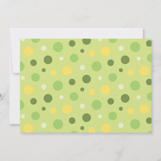 アフリカ系アメリカ人の対のエンドウ豆のベビーシャワー招待状 招待状 (裏面)