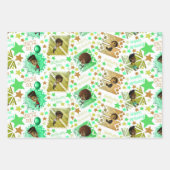 アフリカ系アメリカ人の少年たち ラッピングペーパーシート (正面3)