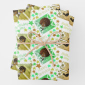 アフリカ系アメリカ人の少年たち ラッピングペーパーシート (インサイチュ)