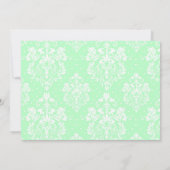 アフリカ系アメリカ人の少年ファースト・コミュニオンダマスク 招待状 (裏面)