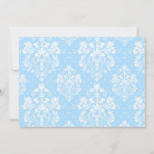 アフリカ系アメリカ人の少年　初めての聖体拝領用ダマスク織 招待状 (裏面)