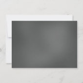 アフリカ系アメリカ人の性別発表シャワー招待状 招待状 (裏面)