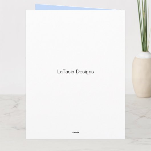 アフリカ系アメリカ人の教会ビル牧師の父の日 カード (裏面)