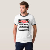 アフリカ系アメリカ人の教育を受けた。 Tシャツ (正面フル)
