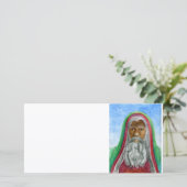 アフリカ系アメリカ人の旧世界サンタ シーズンカード (スタンド正面)