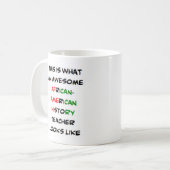 アフリカ系アメリカ人の歴史先生素晴らし、 コーヒーマグカップ (正面左)