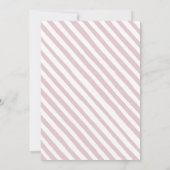 アフリカ系アメリカ人の熱気球の赤ちゃんシャワーInvite 招待状 (裏面)