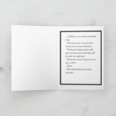 アフリカ系アメリカ人の父と息子 カード (内部)