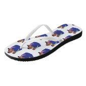 アフリカ系アメリカ人の父の日ペアビーチサンダル ビーチサンダル (アングル)