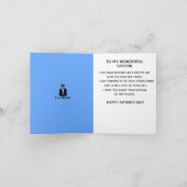 アフリカ系アメリカ人の父の日 カード (内部)