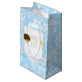 アフリカ系アメリカ人の男の子に感謝 スモールペーパーバッグ (正面アングル)